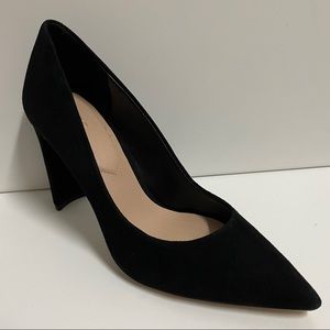 “Febriclya” suede heel (3.5 inches)
